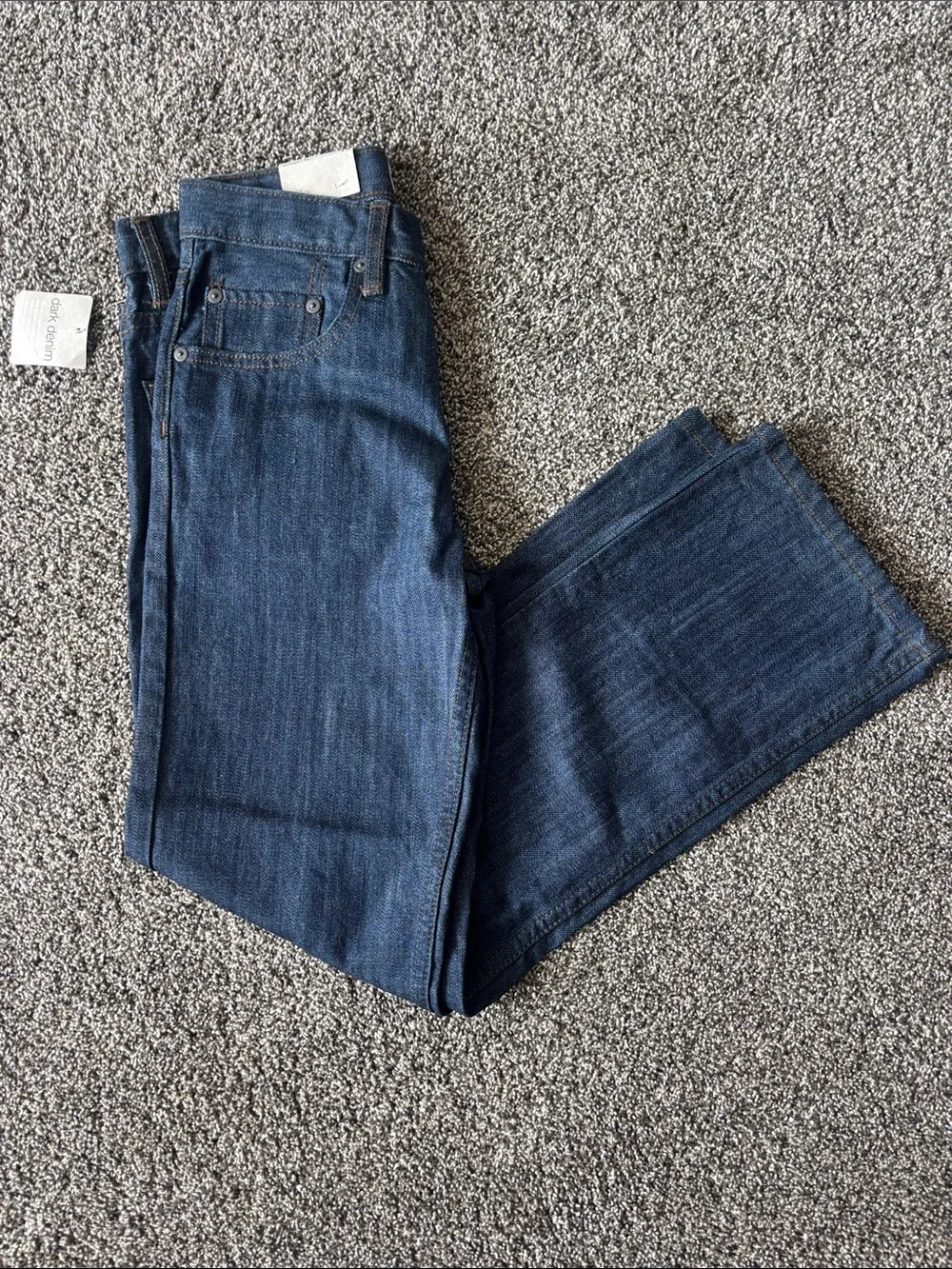 NEW! GapKids Straight Fit Denim Jeans- Size 12